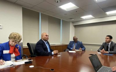 Lt. Governor Tenorio Meets with Veterans Affairs Senior Leadership to Advance Veterans’ Issues