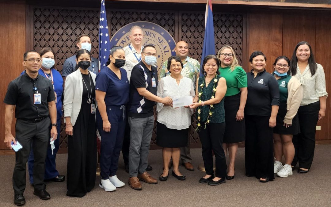 $200K Presented to UOG, GCC for Nursing Programs Advancement