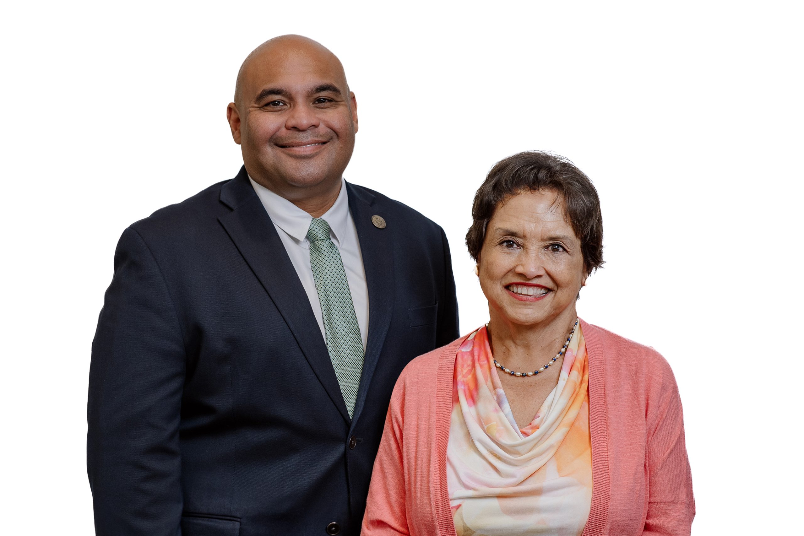 Governor of Guam Lou Leon Guerrero and LT Governor of Guam Josh Tenorio